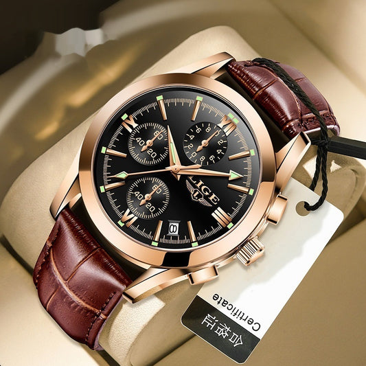Temperament Business Multifunction Quartz Watch - FASHIONKULTUR