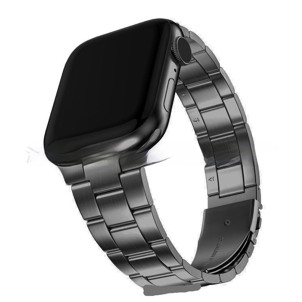 Quick Release Three Beads Small Waist Stainless Steel Watch Strap - FASHIONKULTUR