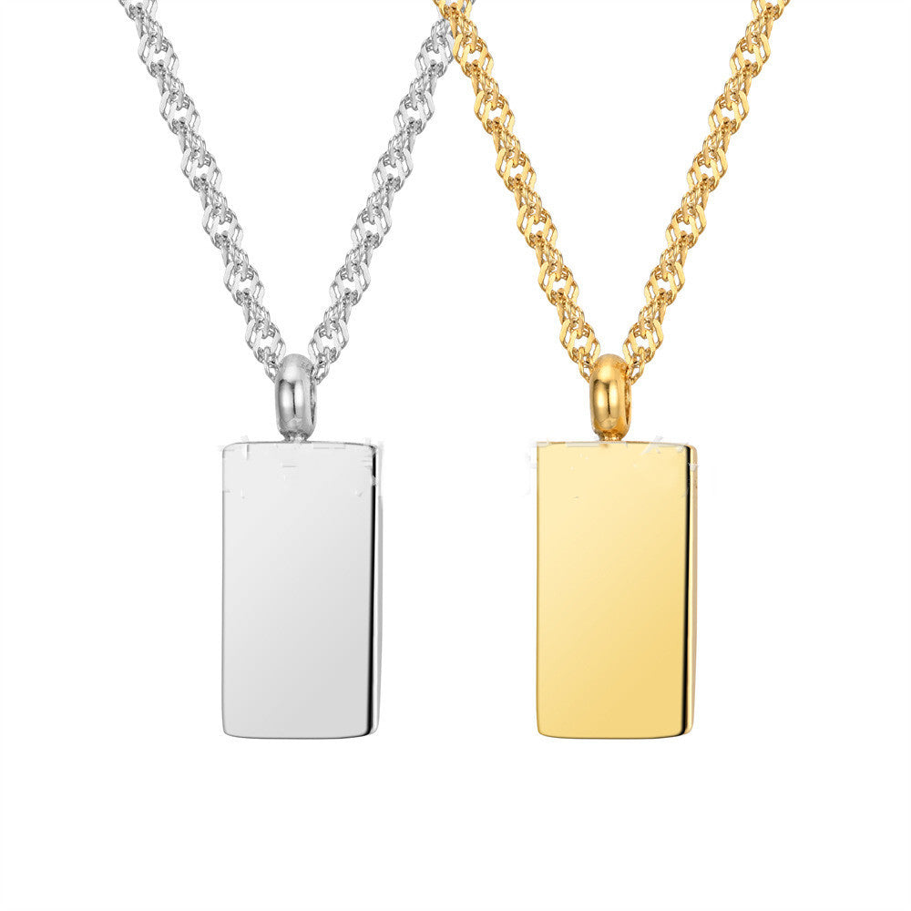 Titanium Steel Pendant Gianduja Noisettes New Love Gold Nut Necklace Pendant - FASHIONKULTUR