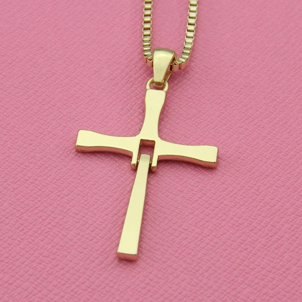 Dominic Toretto Cross Men's Necklace - FASHIONKULTUR