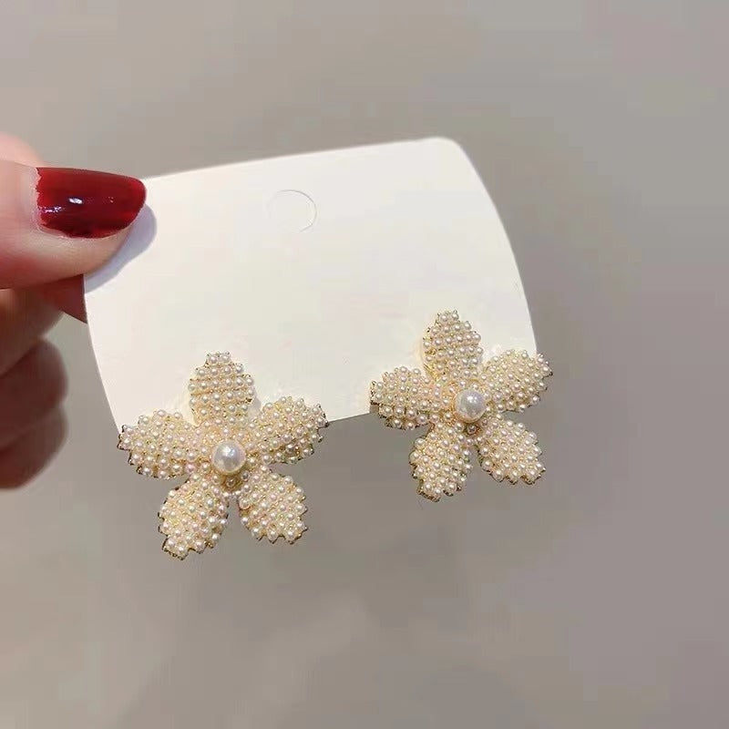 Pineapple Starfish Pearl Earrings - FASHIONKULTUR