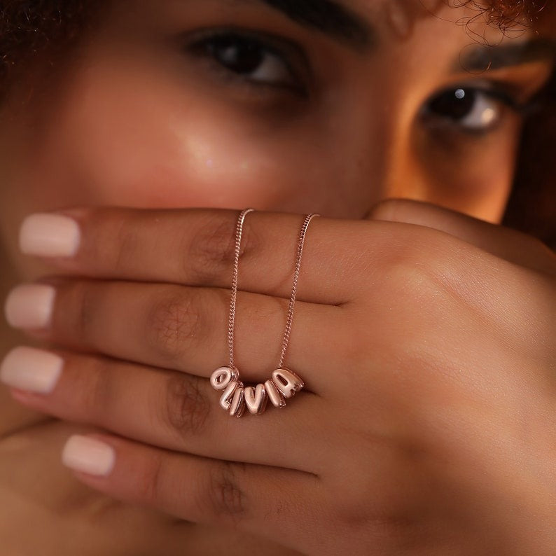 Capital English Letter Splicing Name Cute Pendant - FASHIONKULTUR