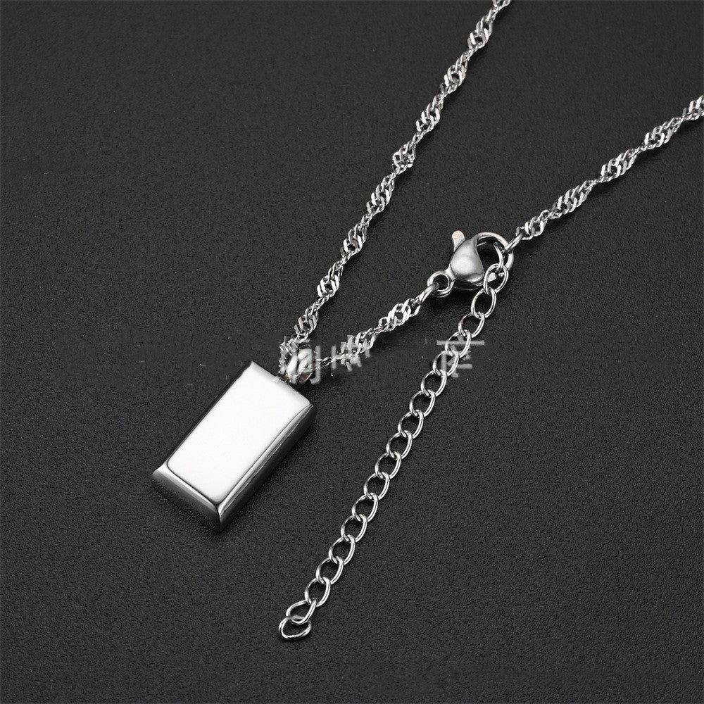 Titanium Steel Pendant Gianduja Noisettes New Love Gold Nut Necklace Pendant - FASHIONKULTUR
