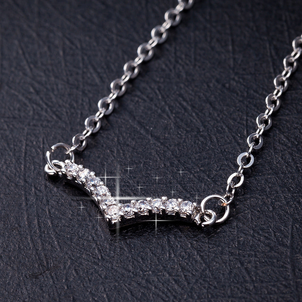 Goose Shaped Pendant High Quality Inlaid Zircon Necklace - FASHIONKULTUR