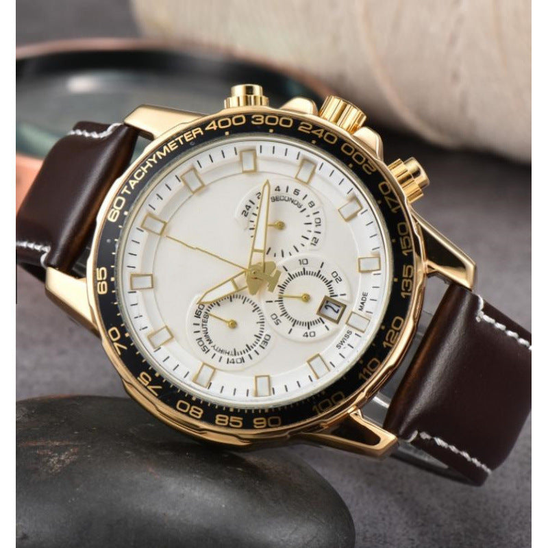 Men's Day Six-pin Full-function Quartz Watch - FASHIONKULTUR