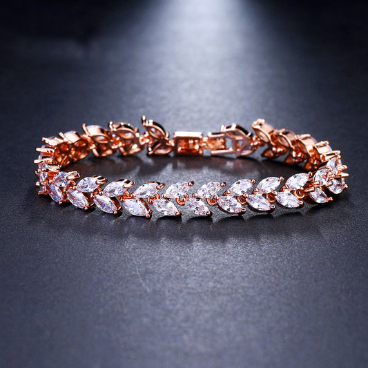 Fashion horse eye zircon bracelet - FASHIONKULTUR