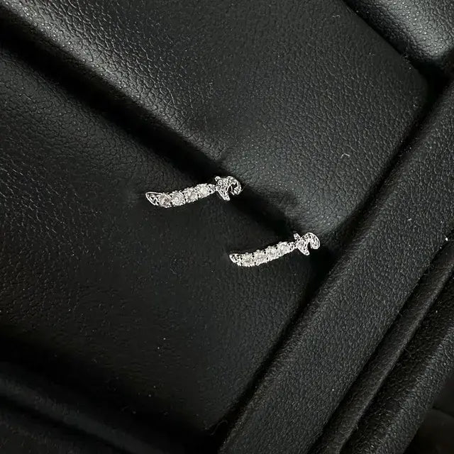 Arabic Love Letter Earrings - FASHIONKULTUR