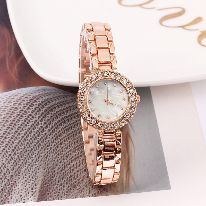 Women's Casual Diamond Quartz Bracelet Watch - FASHIONKULTUR