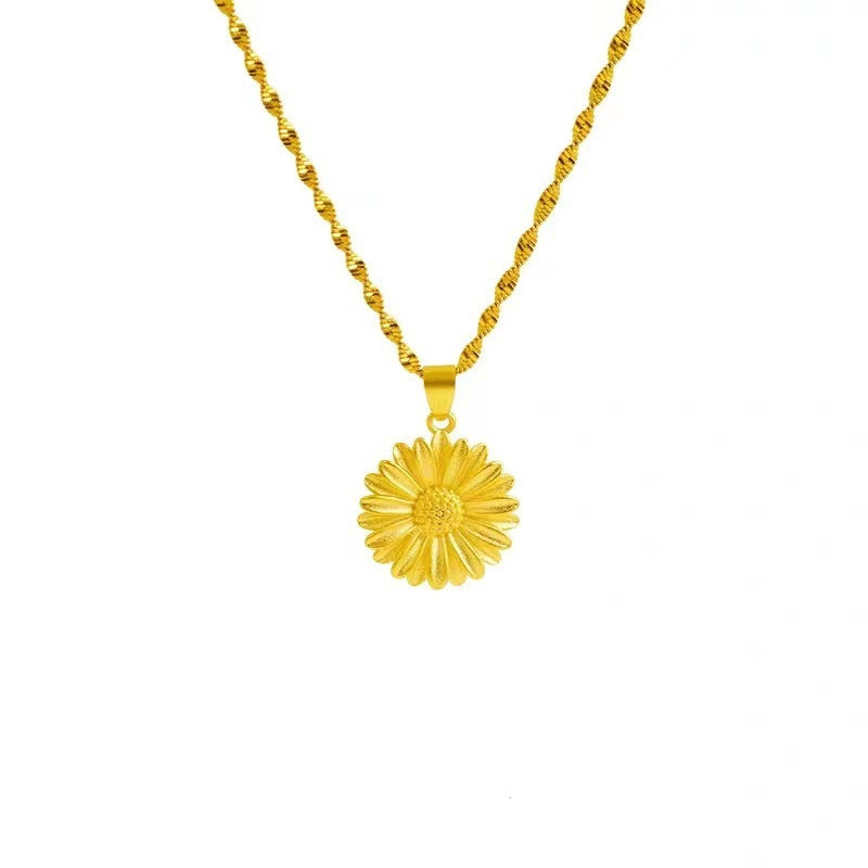 Sunflower High Sense Pendant - FASHIONKULTUR