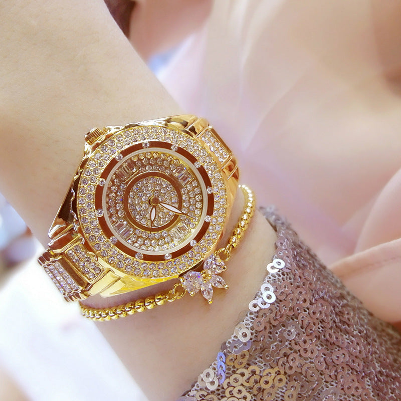 Detailed Ladies Casual Fashion Quartz Watch High-End Atmosphere Watch - FASHIONKULTUR