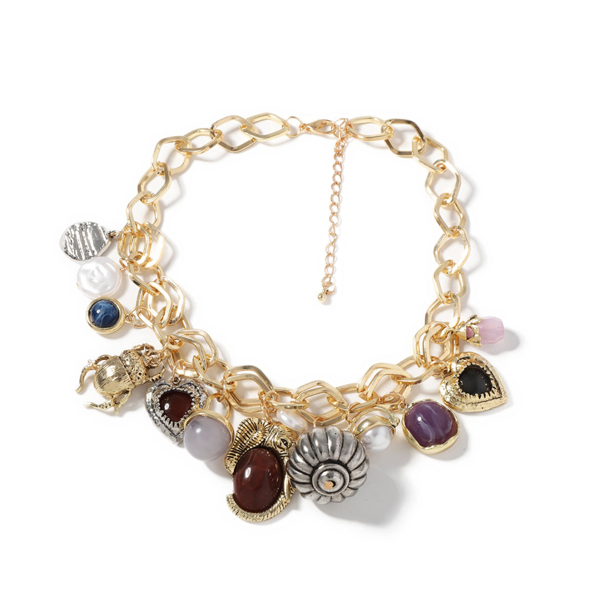 More Than Retro Fashion Trends Pendant Chain Necklace For Women - FASHIONKULTUR