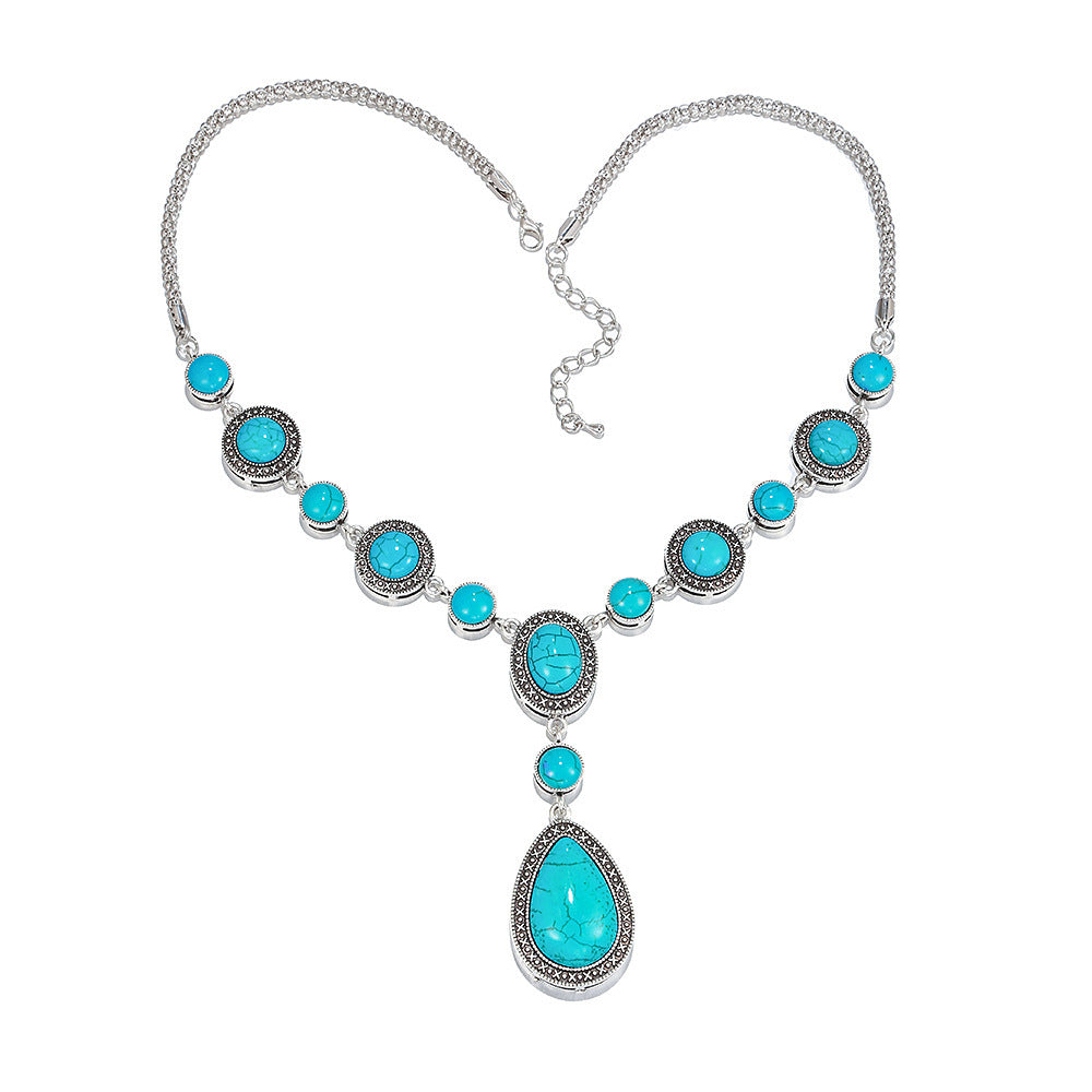 Fashion Retro Green Pine Necklace For Women - FASHIONKULTUR