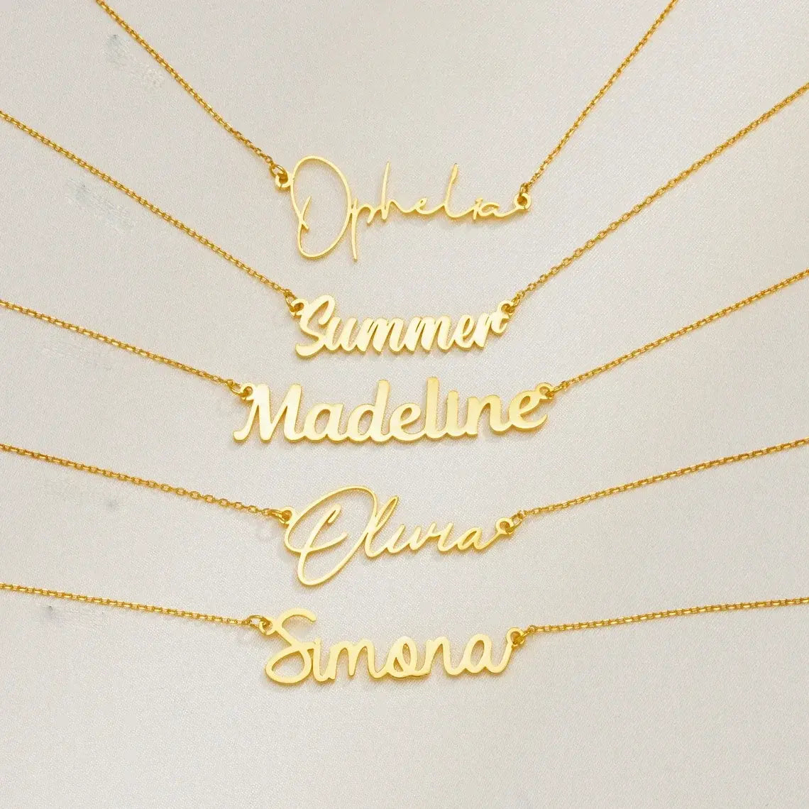 Personalized Cursive Letter Pendant - FASHIONKULTUR
