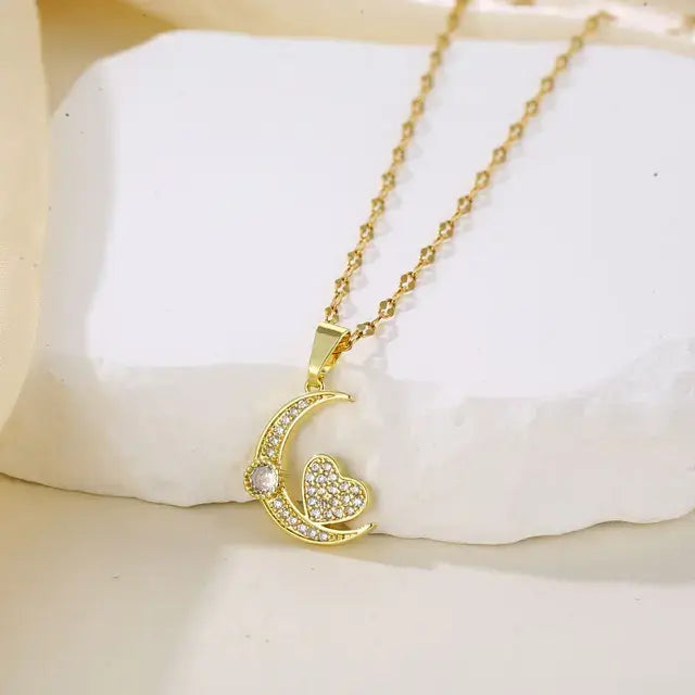 Double-layer Rotatable Sunflower Necklaces - FASHIONKULTUR