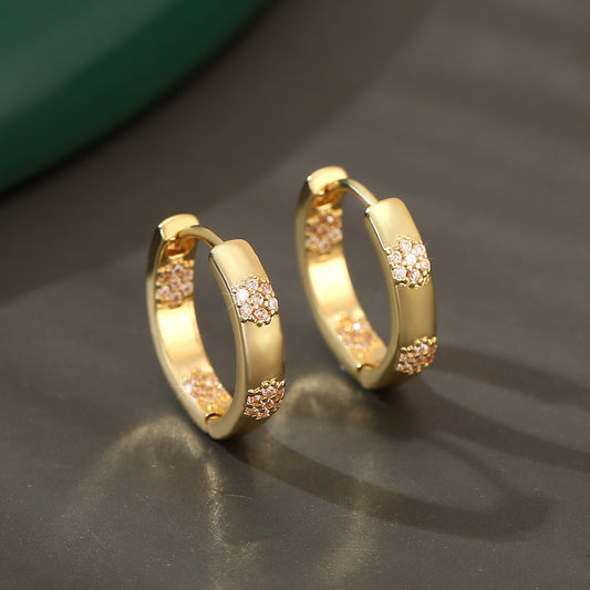 Retro Easy Matching Round Ear Clip Earrings - FASHIONKULTUR