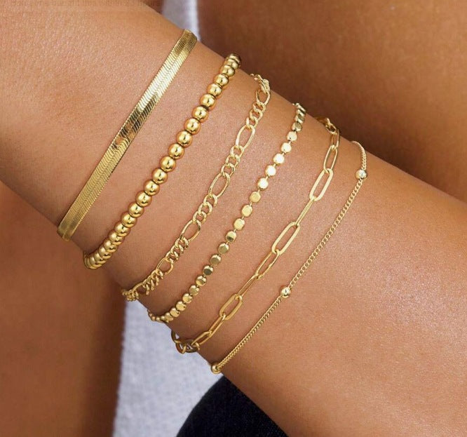 Simple Fashion In Europe And America Bracelet Suit - FASHIONKULTUR