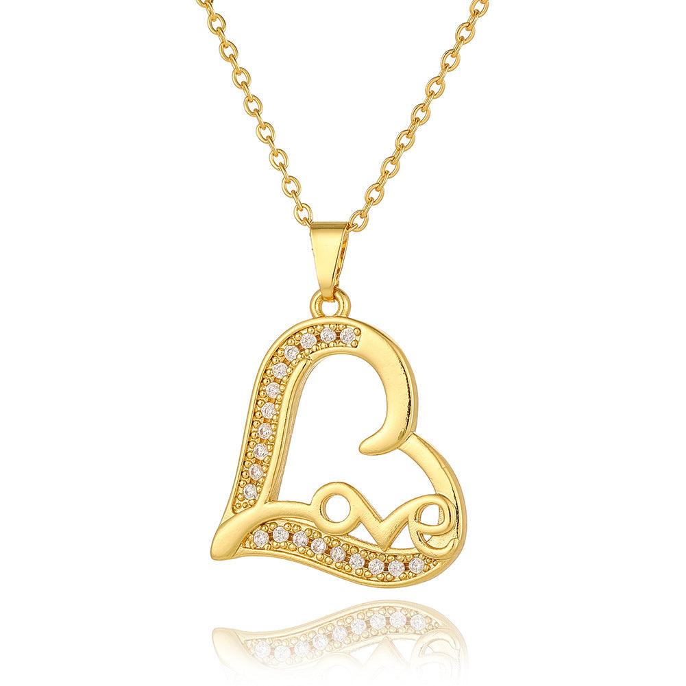 Exquisite Fashion All-match Clavicle Chain Copper Plating 18K Gold - FASHIONKULTUR
