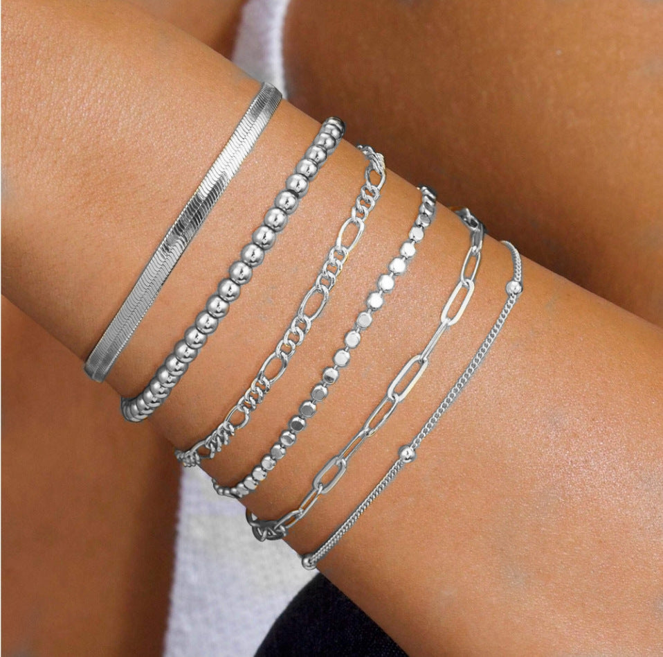 Simple Fashion In Europe And America Bracelet Suit - FASHIONKULTUR