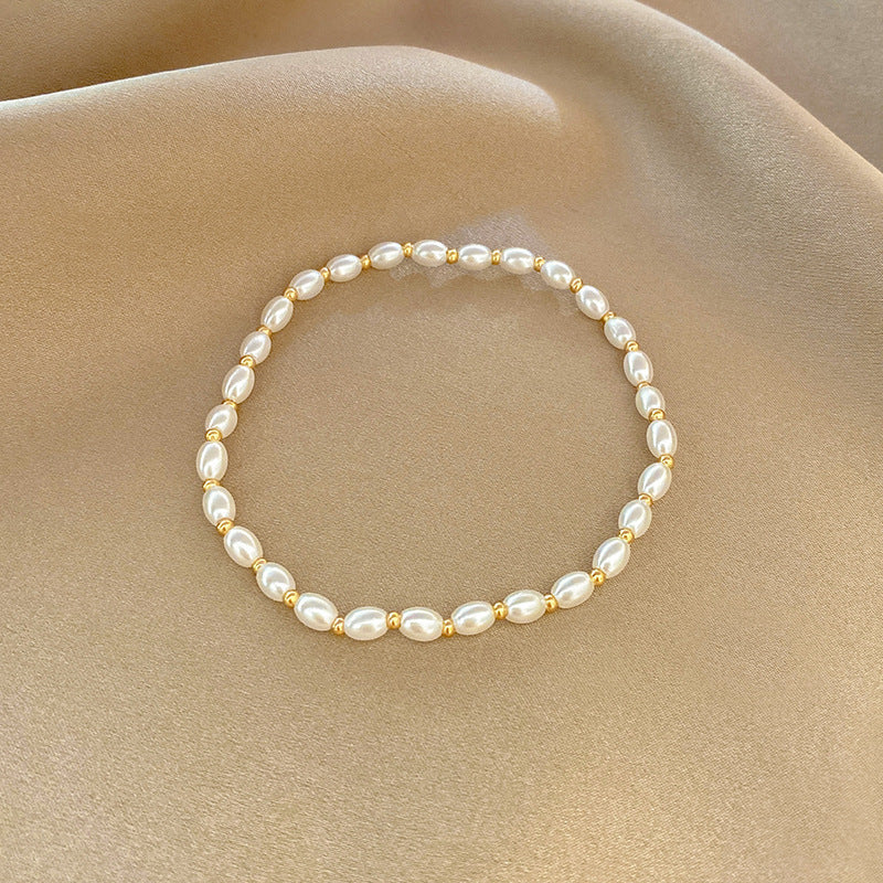 High-grade Light Luxury And Simplicity Pearl Bracelet - FASHIONKULTUR