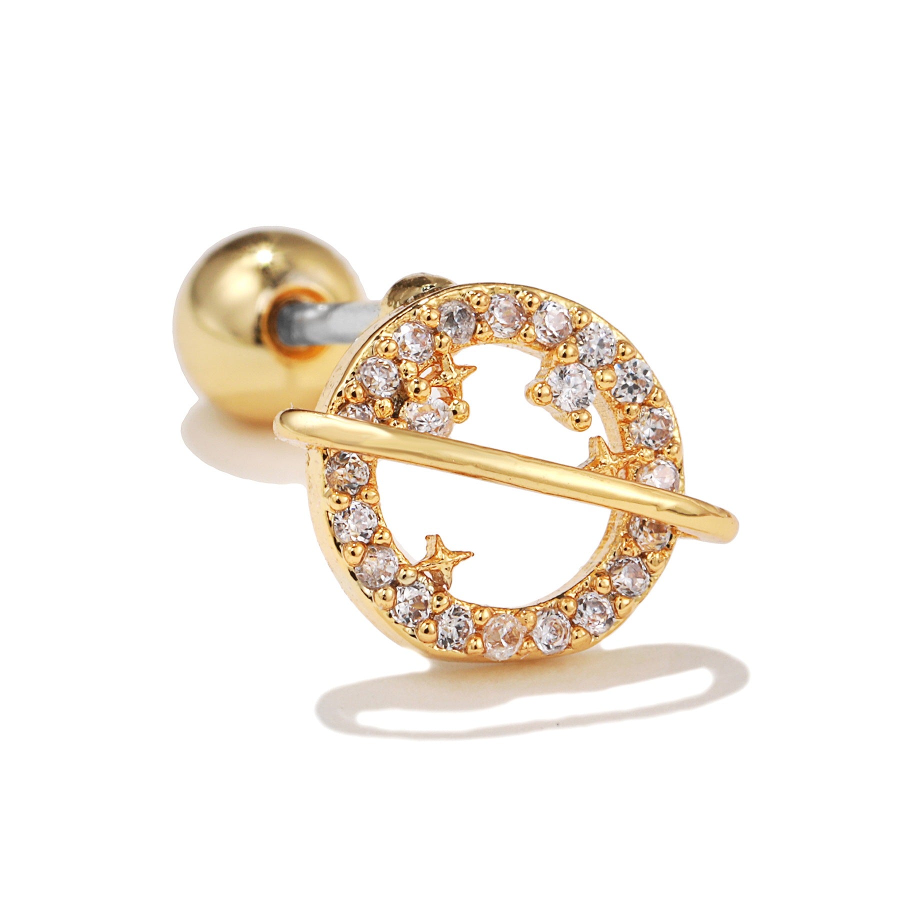 Colorful Sweet Fashion Ear Bone Stud - FASHIONKULTUR