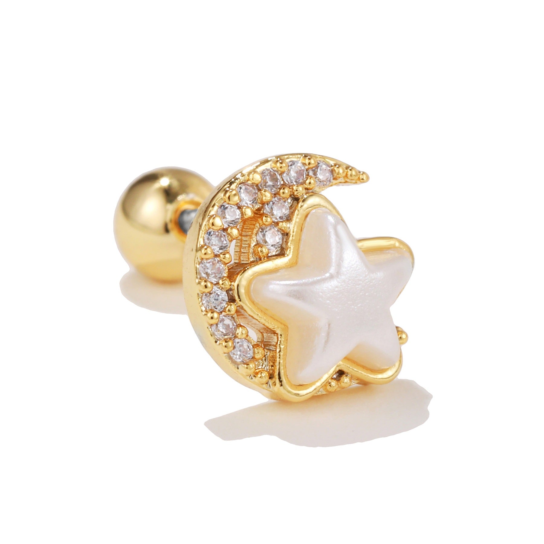 Colorful Sweet Fashion Ear Bone Stud - FASHIONKULTUR
