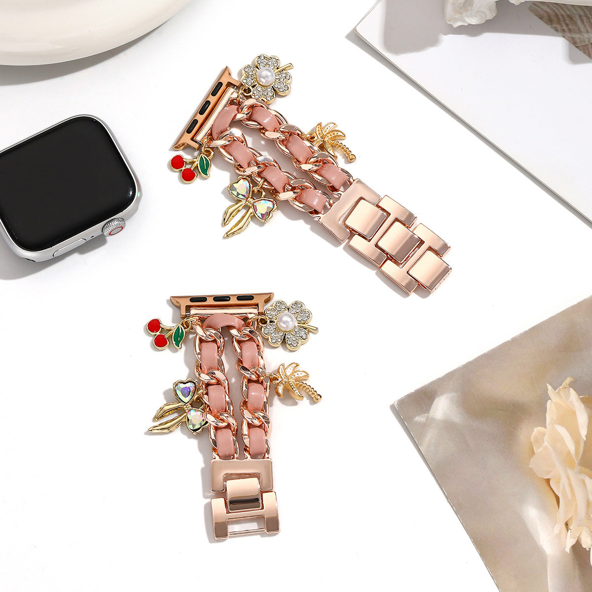 Fashion Sweet Strawberry Flower Strap - FASHIONKULTUR