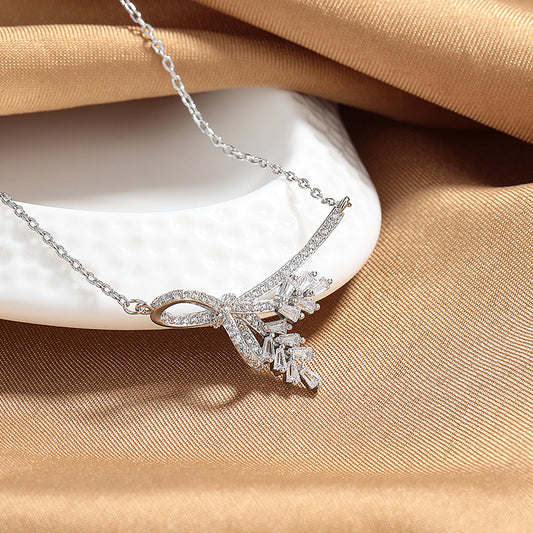 New Wheat Tassel Necklace Women's Design Sense - FASHIONKULTUR