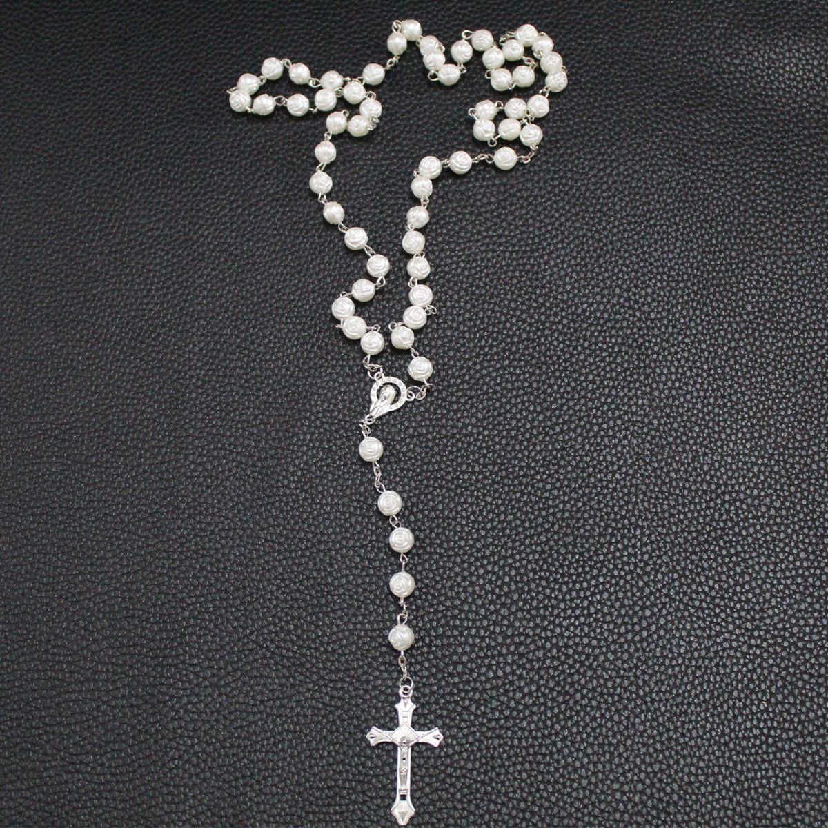 Retro Receptacle Micro Glass Bead Handmade Beaded Necklace Fashionable All-match Sweater Chain - FASHIONKULTUR
