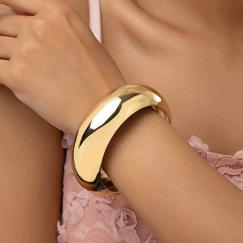 Cold Style Simple Temperament Ring Bracelet - FASHIONKULTUR
