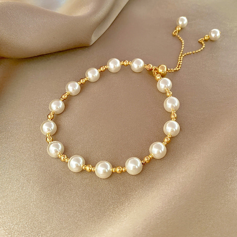 High-grade Light Luxury And Simplicity Pearl Bracelet - FASHIONKULTUR