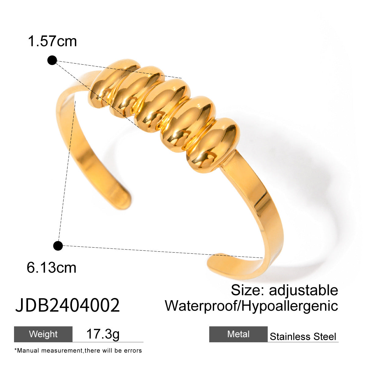 18K Gold Stainless Steel Glossy Small Waist Oval Necklace - FASHIONKULTUR