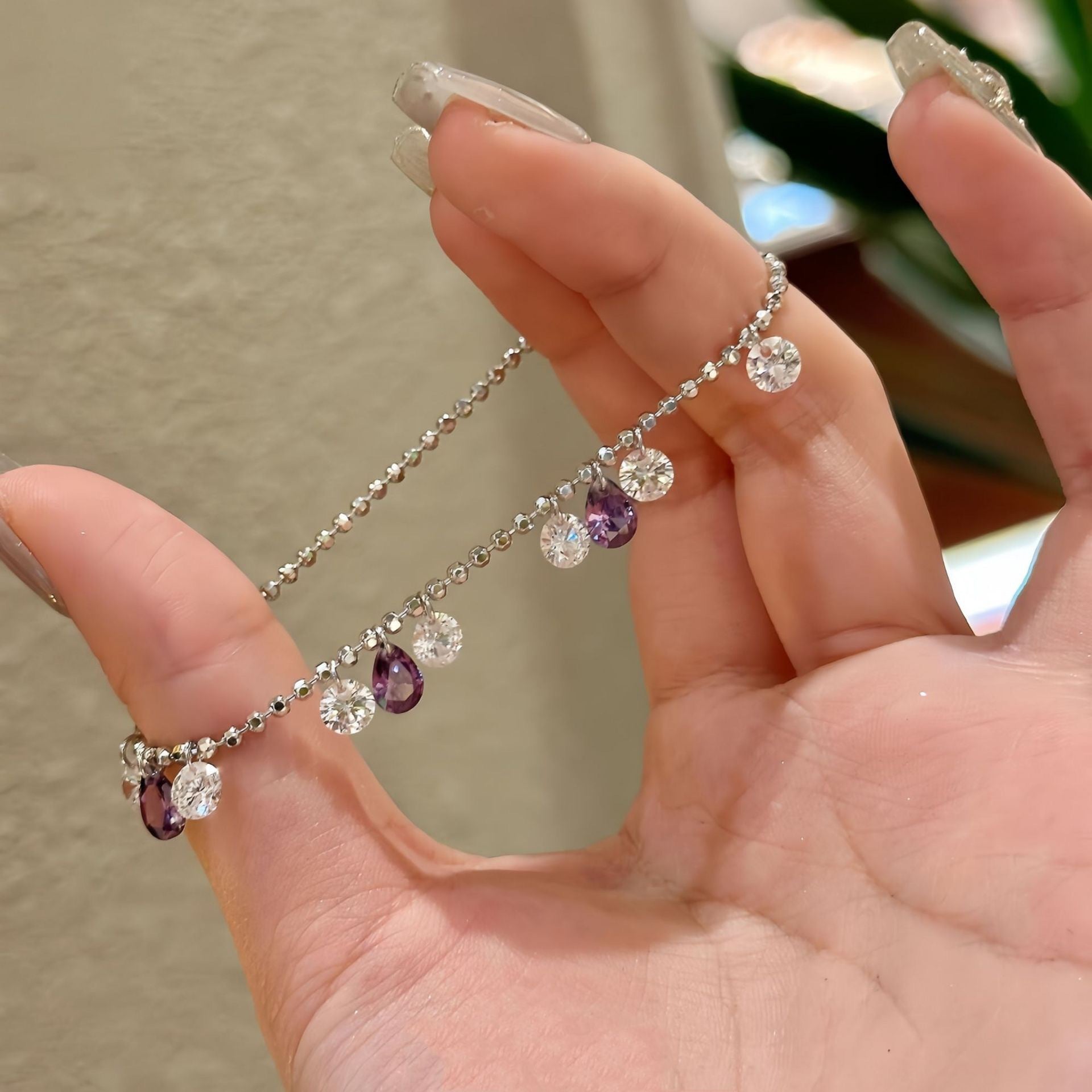 Women's Sterling Silver Pull-out Star River Bracelet Simple - FASHIONKULTUR