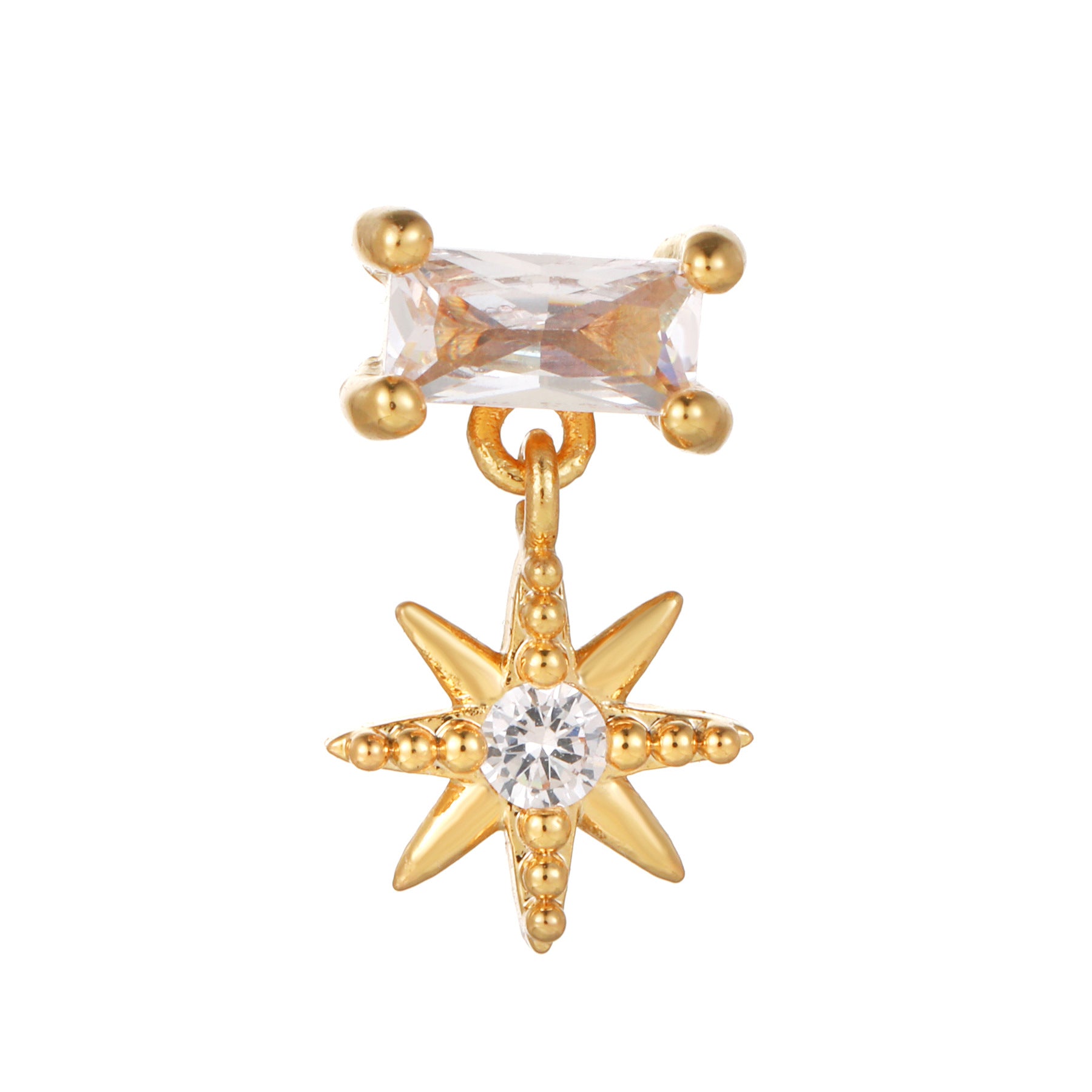 Colorful Sweet Fashion Ear Bone Stud - FASHIONKULTUR