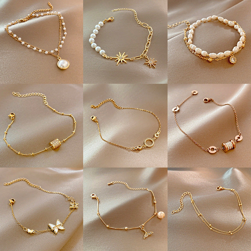 High-grade Light Luxury And Simplicity Pearl Bracelet - FASHIONKULTUR