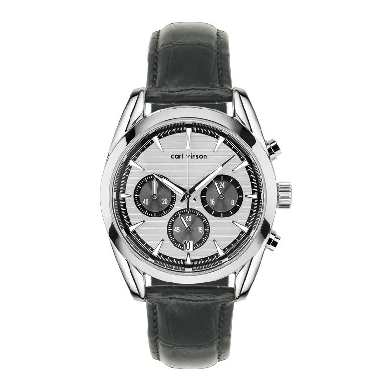 Men's Waterproof Luminous Quartz Watch - FASHIONKULTUR