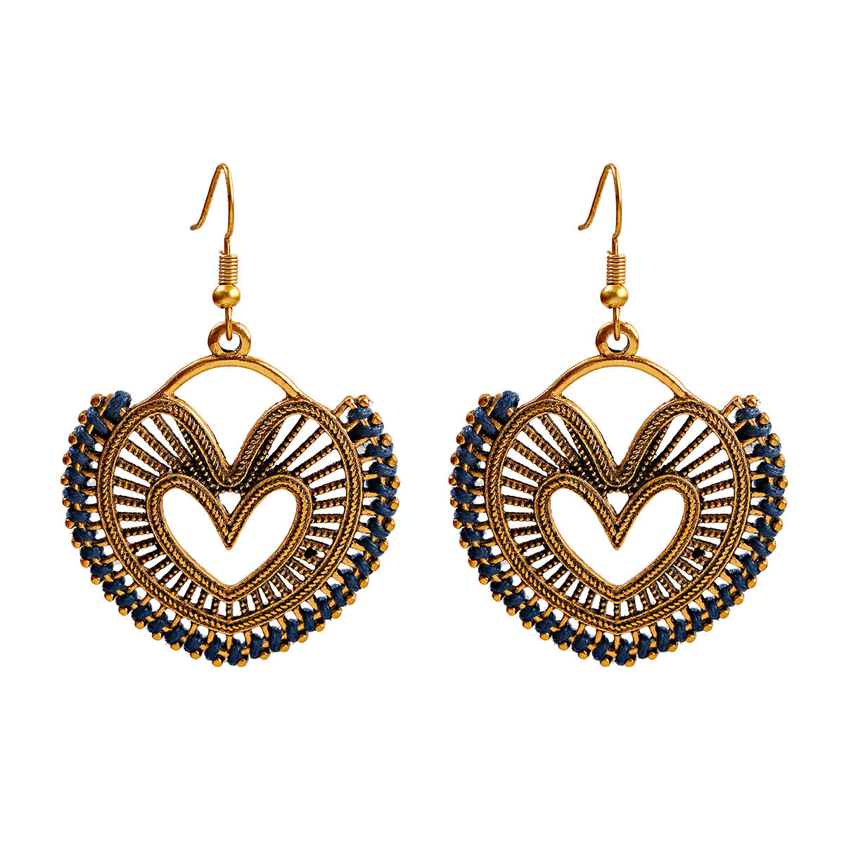 Bohemian Style Vintage Earrings Hollow Design Simple And Elegant - FASHIONKULTUR