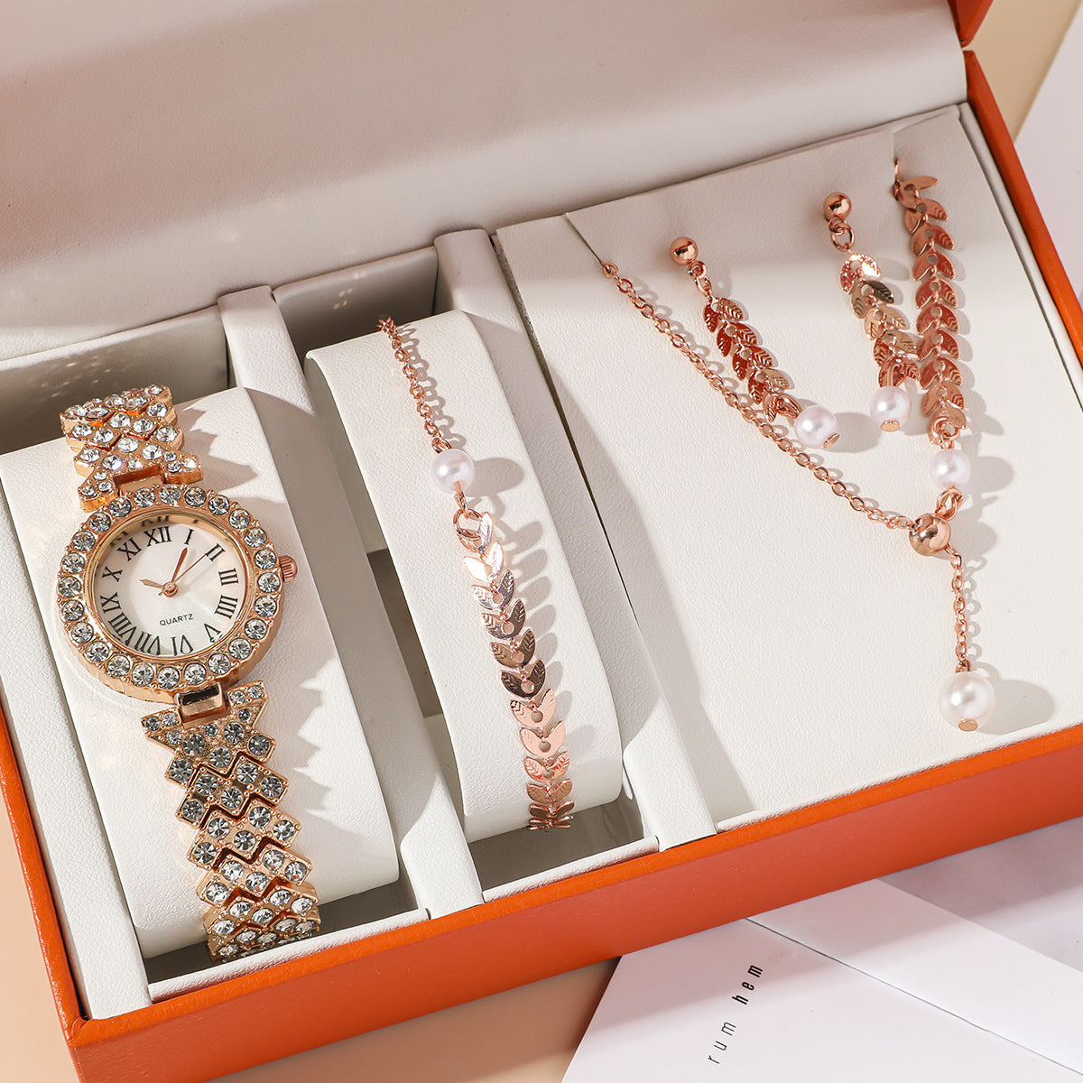 Diamond Women Watches Luxury Fashion Rhinestone Quartz Bracelet Wrist Watch For Women - FASHIONKULTUR
