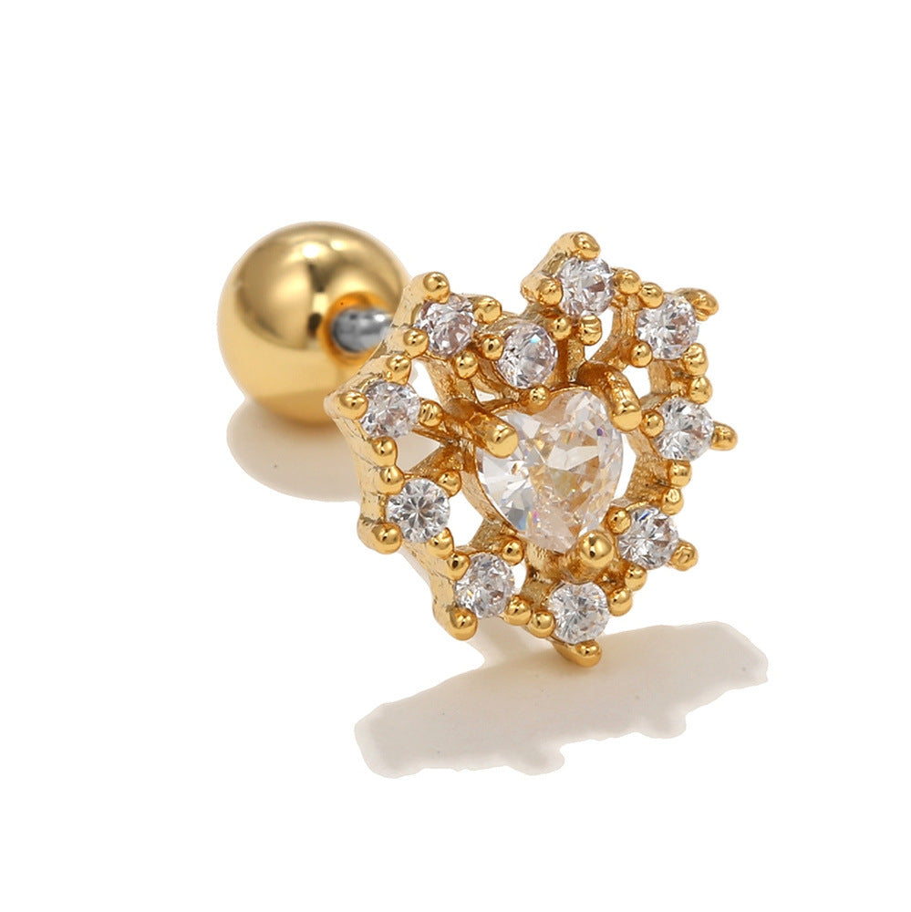 Colorful Sweet Fashion Ear Bone Stud - FASHIONKULTUR