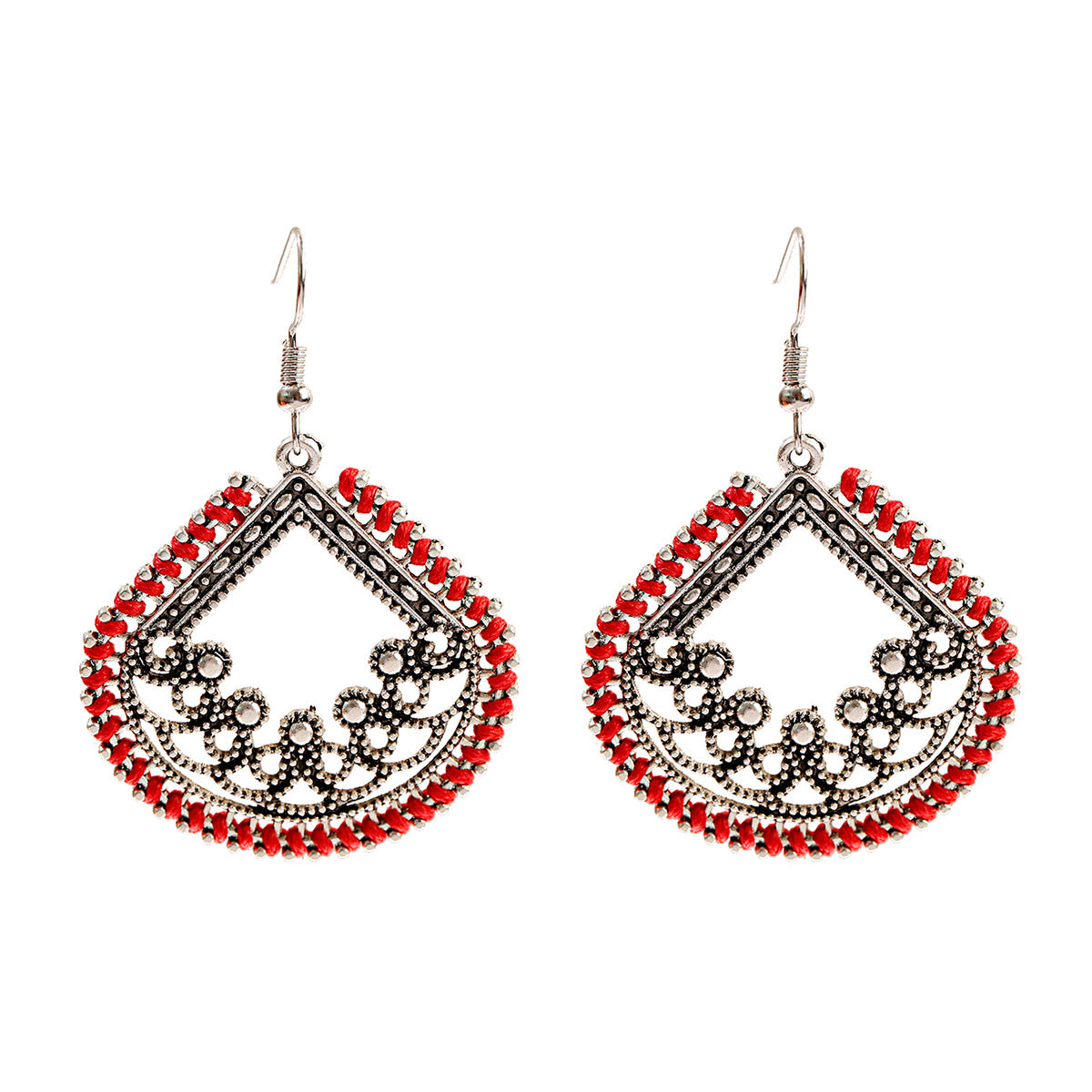 Bohemian Style Vintage Earrings Hollow Design Simple And Elegant - FASHIONKULTUR