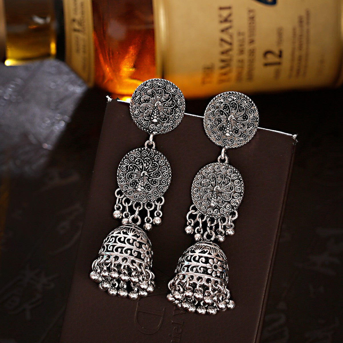 Bohemian Retro Ethnic Style Bell Earrings Women's Long - FASHIONKULTUR