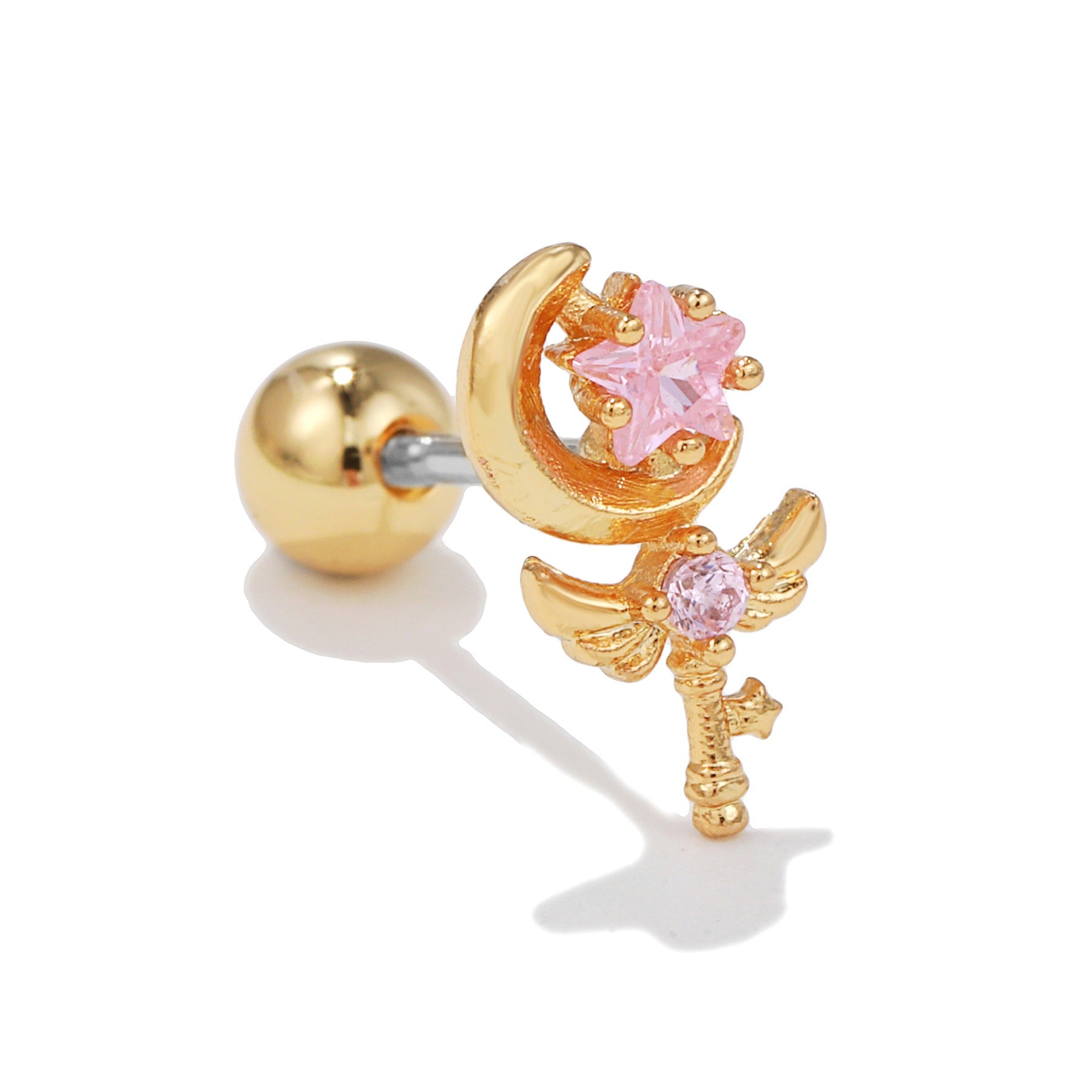Colorful Sweet Fashion Ear Bone Stud - FASHIONKULTUR