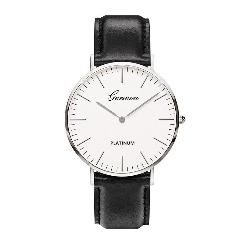 Quartz Ultrathin And Simple Belt Men's Watch - FASHIONKULTUR