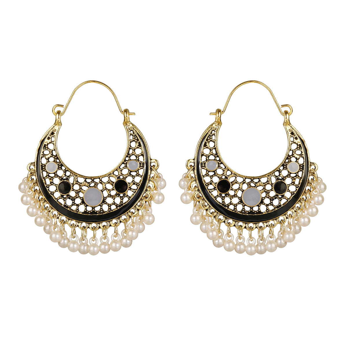 Bohemian Ethnic Style Retro Indian Exotic Style Hong Kong Style Earrings - FASHIONKULTUR