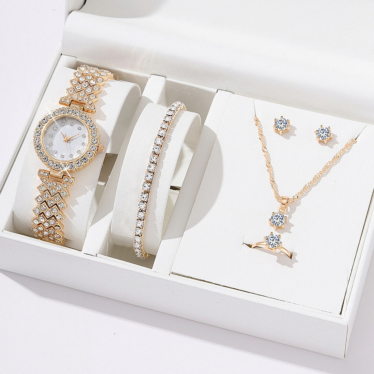 Diamond Women Watches Luxury Fashion Rhinestone Quartz Bracelet Wrist Watch For Women - FASHIONKULTUR