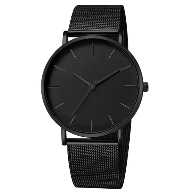 Ultra-Thin Magnetic Mesh Sport Watch - FASHIONKULTUR