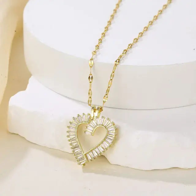 Double-layer Rotatable Sunflower Necklaces - FASHIONKULTUR