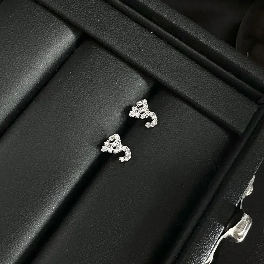 Arabic Love Letter Earrings - FASHIONKULTUR