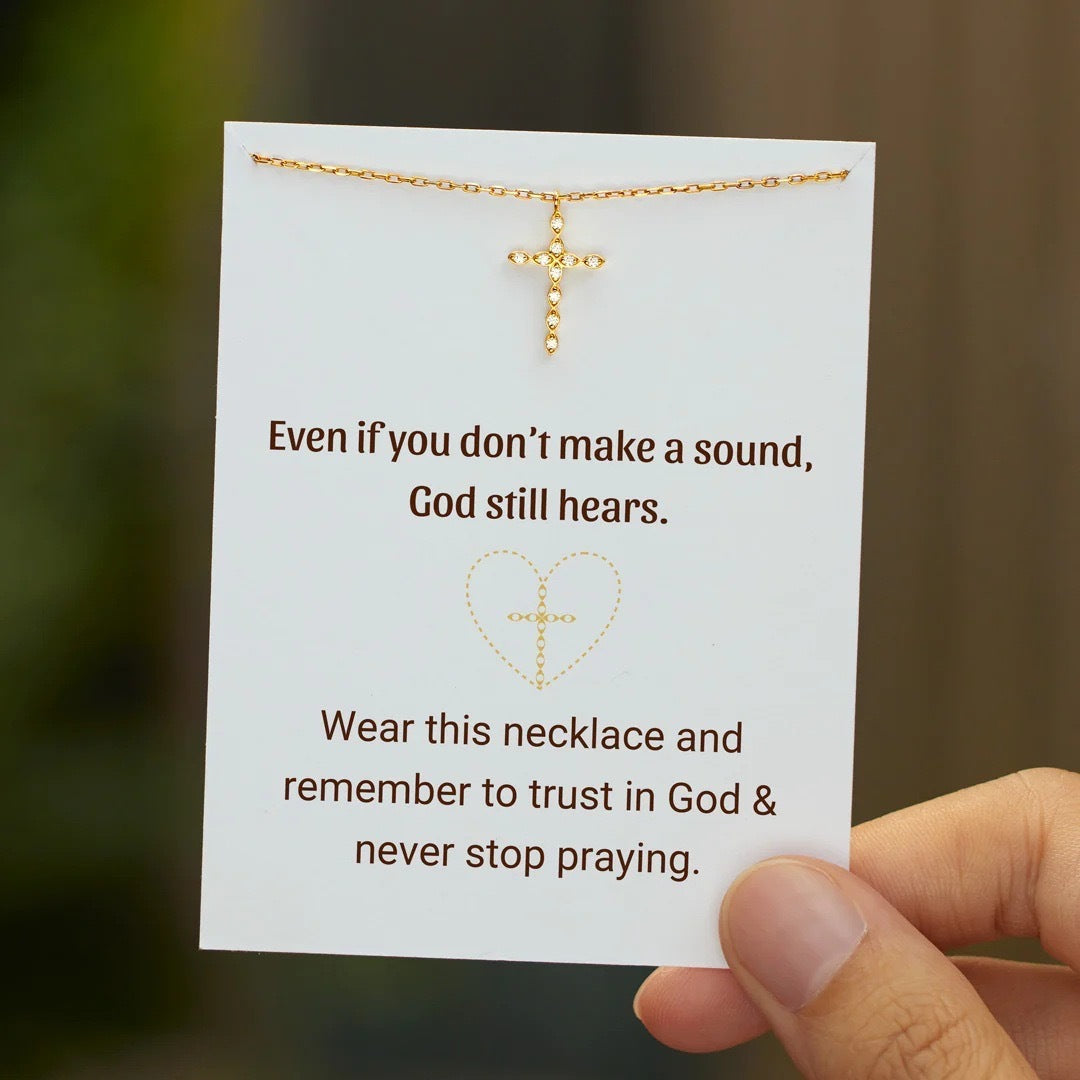 Slim Chain Geometric Necklace Simple Cross Women - FASHIONKULTUR
