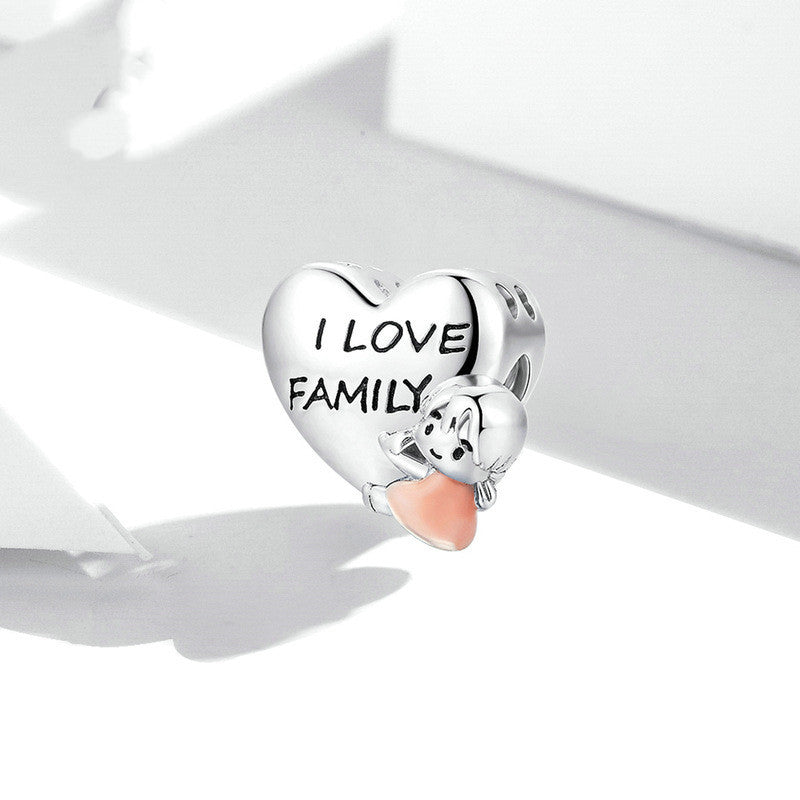 Beaded Bracelet Lettering Oil Dripping Accessories - FASHIONKULTUR