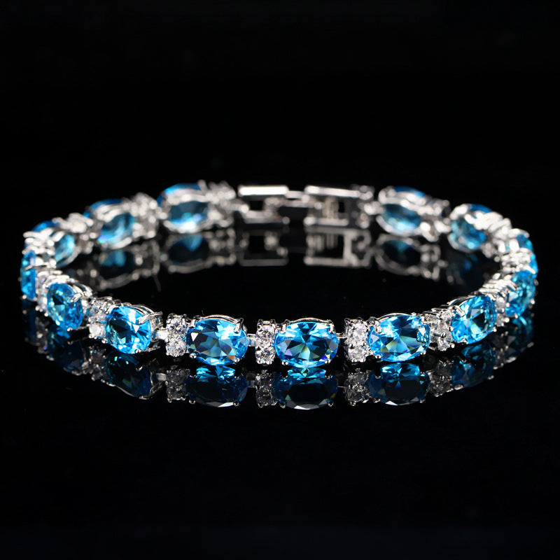Zircon Lady's Bracelet Is Simple And Upscale - FASHIONKULTUR